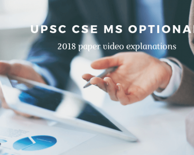 upsc cse medical sciences optional Medical Sciences Optional-paper II-Video Explanation-UPSC CSE 2018
